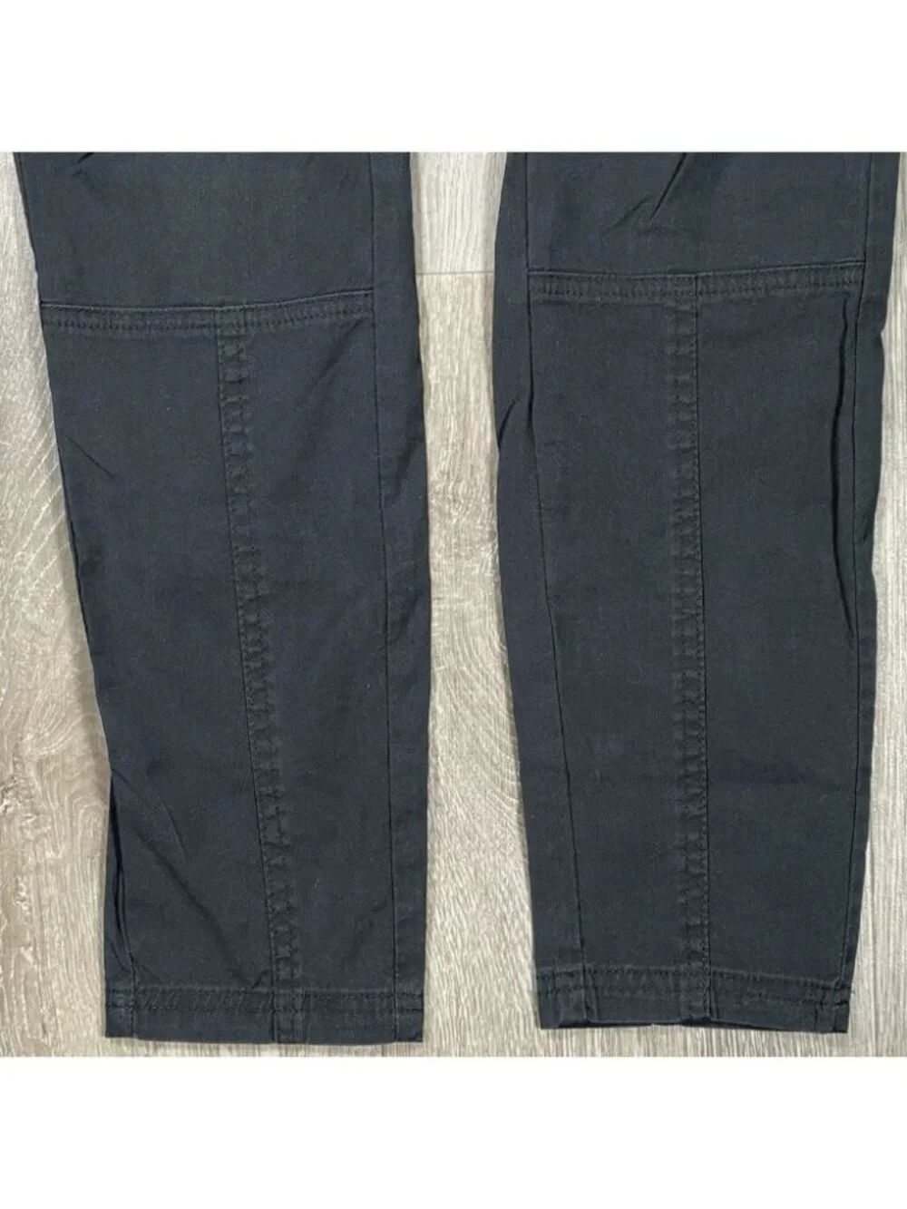 Prana Essex Outdoor Hiking Black Snap Closure Pants - Women Size 2 - Picture 6 of 13